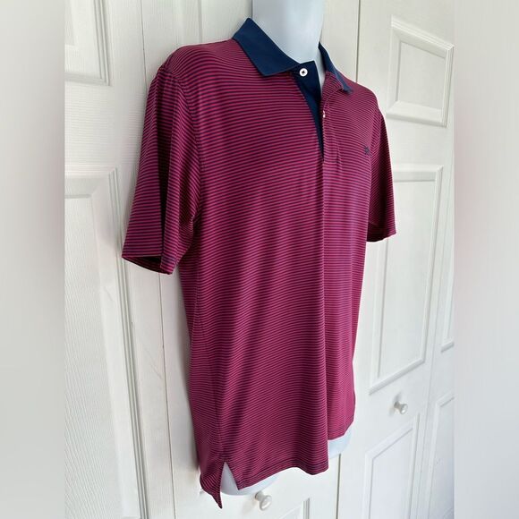 Southern Tide Polo Shirt Tide to Trail Striped Mens Short Sleeve Golf Shirt - Picture 6 of 12